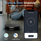 ONSON Robot Vacuum Cleaner, Robot Vacuum and Mop Combo with WIFI/Alexa for Pet Hair and Hard Floor