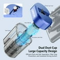 ONSON 16Kpa Handheld Mattress Vacuum Cleaner, UV Light for Deep Cleaning Beds & Sofas